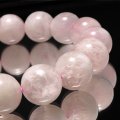 ブレス　セリサイトインローズクォーツ＜マダガスカル産＞　丸　約13mm　品番：19153