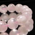 ブレス　セリサイトインローズクォーツ＜マダガスカル産＞　丸　約12.5mm　品番：19154