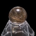 丸玉　シルバールチル　ブラジル産　約24mm　品番：19183