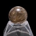 丸玉　シルバールチル　ブラジル産　約25mm　品番：19182