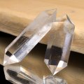 水晶　ダブルポイント　ブラジル産　約8〜12g　品番：19210