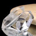 水晶　ダブルポイント　ブラジル産　約55〜60g　品番：19203