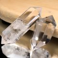 水晶　ダブルポイント　ブラジル産　約31〜35g　品番：19205