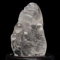【一点物】彫り物　水晶　龍　ブラジル産　台付き　品番：19235