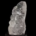 【一点物】彫り物　水晶　龍　ブラジル産　台付き　品番：19225