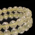 ブレス　リビアングラス＜エジプト産＞　丸　約8mm　品番：19240