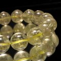 ブレス　リビアングラス＜エジプト産＞　丸　約12mm　品番：19237