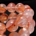 ブレス　マニカラン水晶＜ヒマラヤ産＞　TOPランク　丸　約13mm　品番：19242