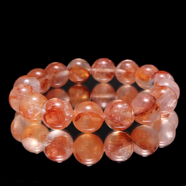 画像7: ブレス　マニカラン水晶＜ヒマラヤ産＞　TOPランク　丸　約15mm　品番：19241