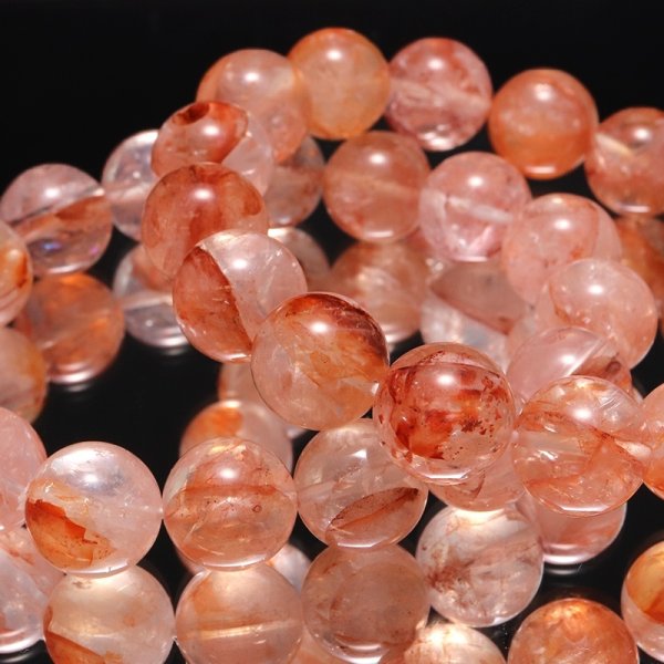 画像5: ブレス　マニカラン水晶＜ヒマラヤ産＞　TOPランク　丸　約15mm　品番：19241