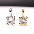 ペンダントトップ　フェナカイト　約4mm　ロシア産　silver925　シルバー　品番：19290