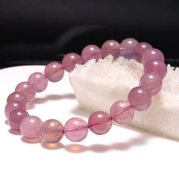 画像5: ブレス　スターディープローズクォーツ＜マダガスカル産＞　丸　約8.5mm　品番：19333