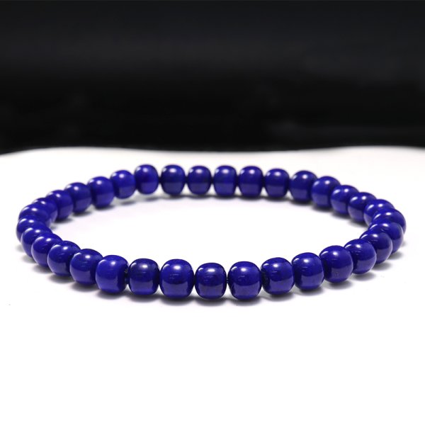 画像6: ブレス　ラピスラズリ＜アフガニスタン産＞　タル型　約6×5mm　品番：19327