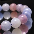 ブレス　ブルーローズクォーツ＜タンザニア産＞　丸　約11.5mm　品番：19334