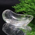 【一点物】置物　水晶　お皿　ブラジル産　お椀　小鉢　クォーツ　品番：19344