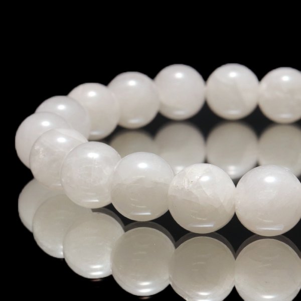 画像3: 【日本銘石】ブレス　飛鳥桜水晶＜奈良県＞　丸　約10mm　品番：19361