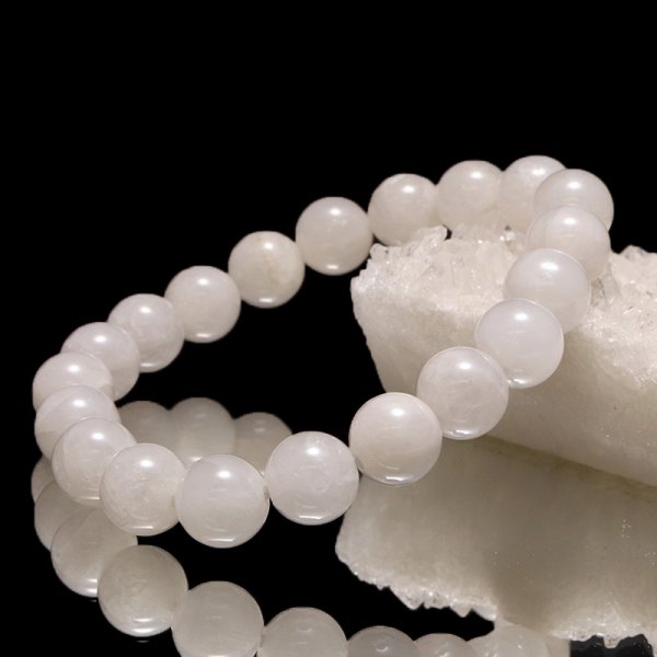 画像4: 【日本銘石】ブレス　飛鳥桜水晶＜奈良県＞　丸　約10mm　品番：19361