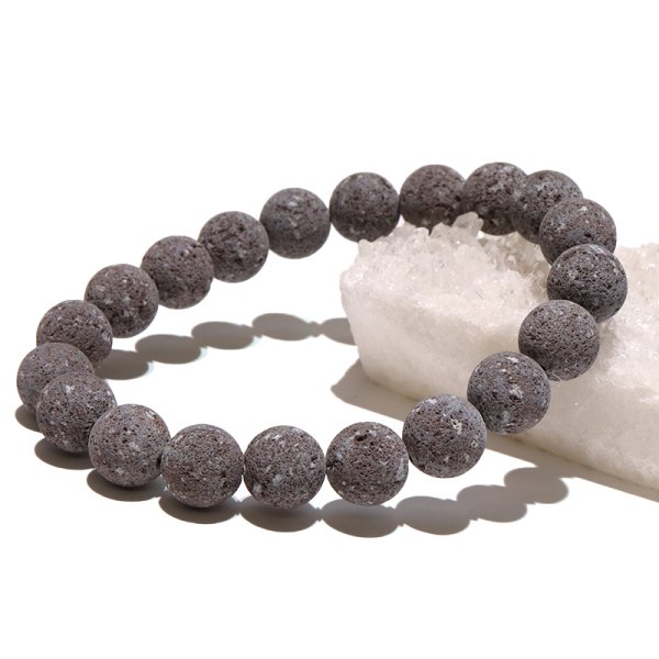 画像4: 【日本銘石】ブレス　赤ボサ石　＜神奈川県＞　約10mm　商売繁盛　農業　漁業　品番：12670