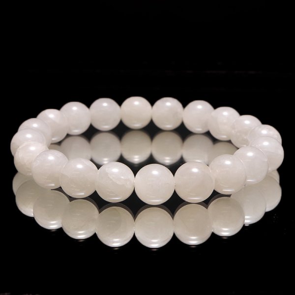 画像5: 【日本銘石】ブレス　飛鳥桜水晶＜奈良県＞　丸　約10mm　品番：19361