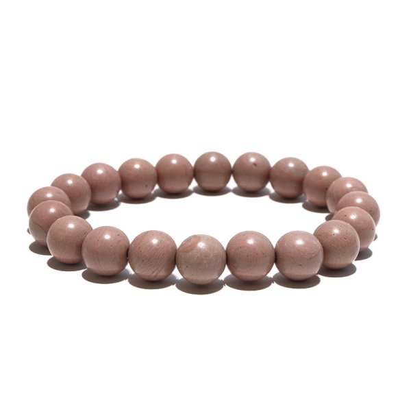 画像6: 【日本銘石】ブレス　新潟山桜石（新潟チャート）＜新潟県＞　丸　約12mm　活力　精神力　洞察力　パワーストーン　天然石　品番：17807