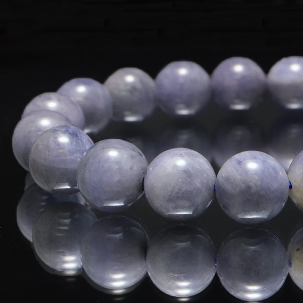 画像3: ブレス　タンザナイト＜タンザニア産＞　丸　約8mm　品番：19372