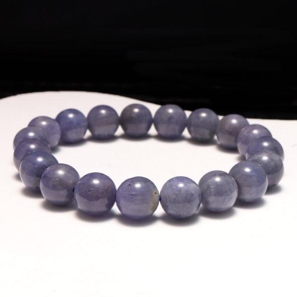 画像6: ブレス　タンザナイト＜タンザニア産＞　丸　約8mm　品番：19372