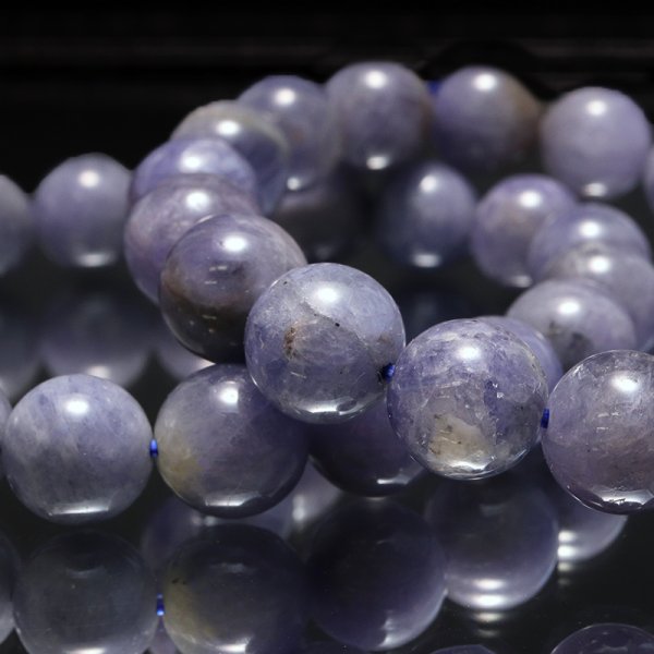 画像4: ブレス　タンザナイト＜タンザニア産＞　丸　約8mm　品番：19372
