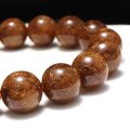 ブレス　コッパールチルクォーツ＜ブラジル産＞　丸　約12.5mm　品番：19387