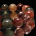 ブレス　福禄寿ルチル＜ブラジル産＞　丸　約12.5mm　品番：19403