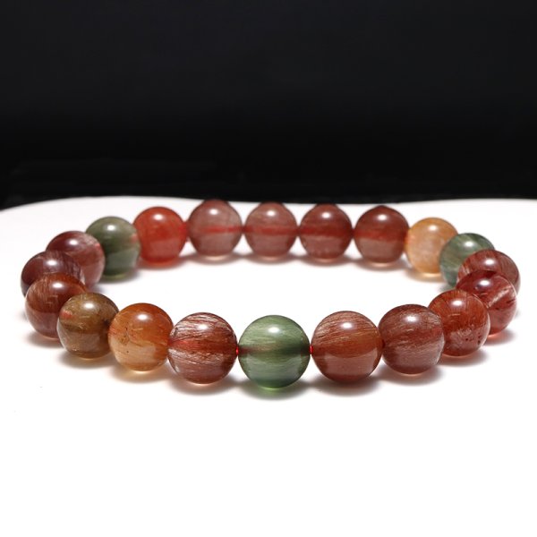 画像6: ブレス　福禄寿ルチル＜ブラジル産＞　丸　約8.5mm　品番：19407