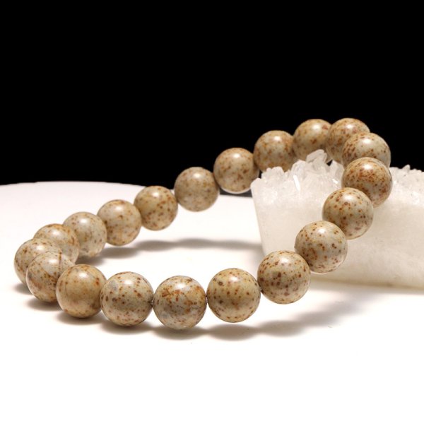 画像5: 【日本銘石】ブレス　姫川薬石＜新潟県＞　ノーマル　約8mm　健康　安眠　治癒力アップ　品番：　12652