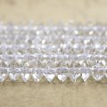 連　クリスタル（ブラジル水晶）　ソロバンカット　7*4mm　品番： 5830