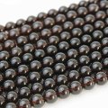 連　スモーキークォーツ　 丸　 6mm　　　　品番： 4237
