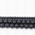 連　北投石（黒）　丸　6mm　　品番： 9961