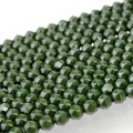 連　北投石（緑）スターカット　12mm　　品番： 10768