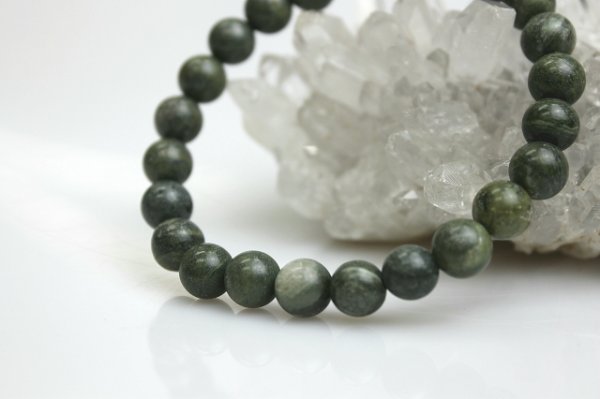 画像7: 【日本銘石】ブレス　ソロモナイト　〈徳島県〉　8mm　品番：　8362