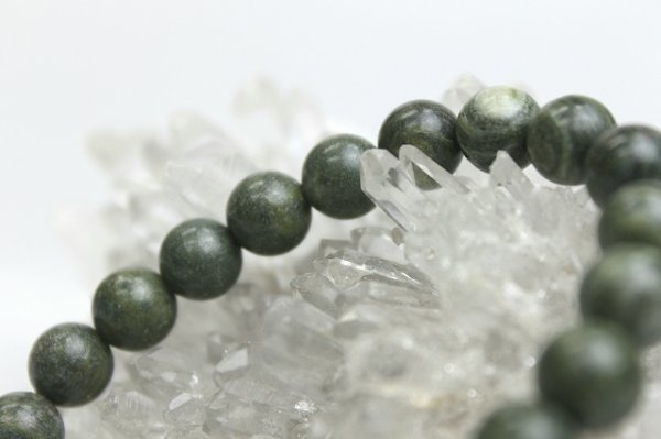 画像6: 【日本銘石】ブレス　ソロモナイト　〈徳島県〉　8mm　品番：　8362