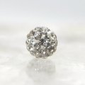 丸ロンデル　(ホワイト)　片穴　10mm　20個入り　　品番： 6950