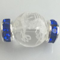 ロンデル（SVネイビー/平型）　 10mm　100個　　品番： 7351