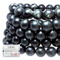 【現品限り】【日本銘石】ブレス　神居古潭〈北海道〉　ブラック系　マット　10mm　品番：11272