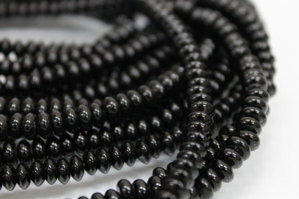 画像5: 【売切50%OFF（表示価格が割引後の金額）】連　オニキス　ソロバン　4*2　　　　※割引クーポン・ポイント付与対象外　品番： 3867