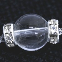 ロンデル（SVホワイト/平型）　 8mm　100個　　　　品番： 8062