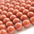 連　レッドジャスパー　 丸　10mm　品番： 4584
