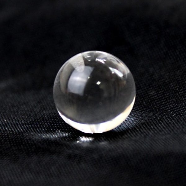 画像2: 片穴ビーズ 水晶 丸 8mm【バラ売り】品番:9683 (2)
