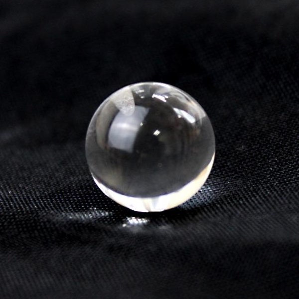 画像2: 片穴ビーズ 水晶 丸 10mm【バラ売り】品番:9679 (2)