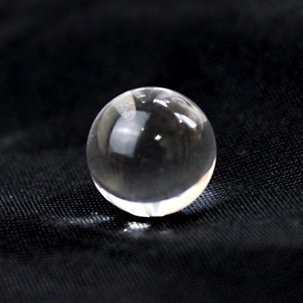 画像2: 片穴ビーズ 水晶 8mm【お得な50個セット】品番:7606 (2)