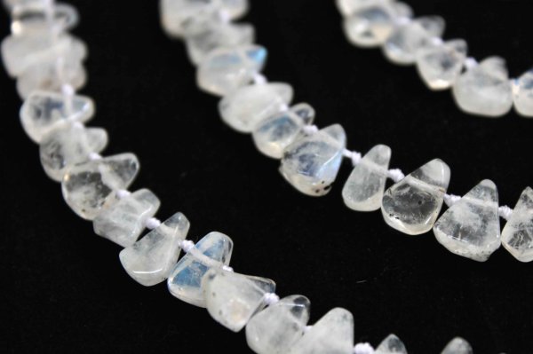 画像2: 連　スリランカ産ムーンストーン　雫型　　　品番： 6078 (2)