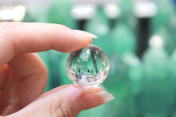 画像5: 丸玉 水晶 約1.9〜2cm  品番: 3735 (5)