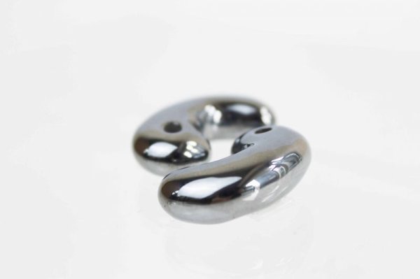 画像2: テラヘルツ 古代勾玉タイプ 約30mm×20mm  品番: 9184 (2)