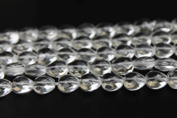 画像2: 連 クリスタル(水晶) ハートカット 12mm    品番: 5857 (2)